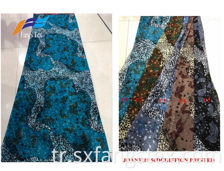 Abaya Polyester Dress Fabrics 4